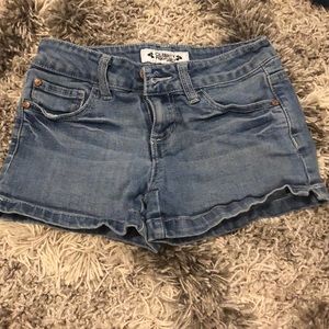 Blue medium washed shorts, Children’s size 10